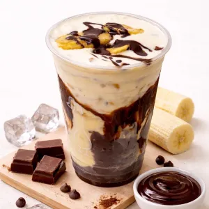 Choco Sữa chuối Dark lava