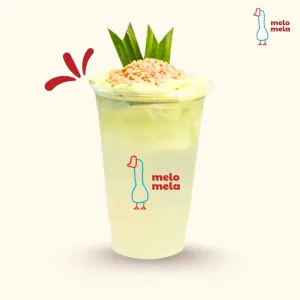 Nước dừa kem hạt dẻ cười