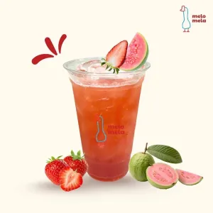 Trà dâu ổi hồng